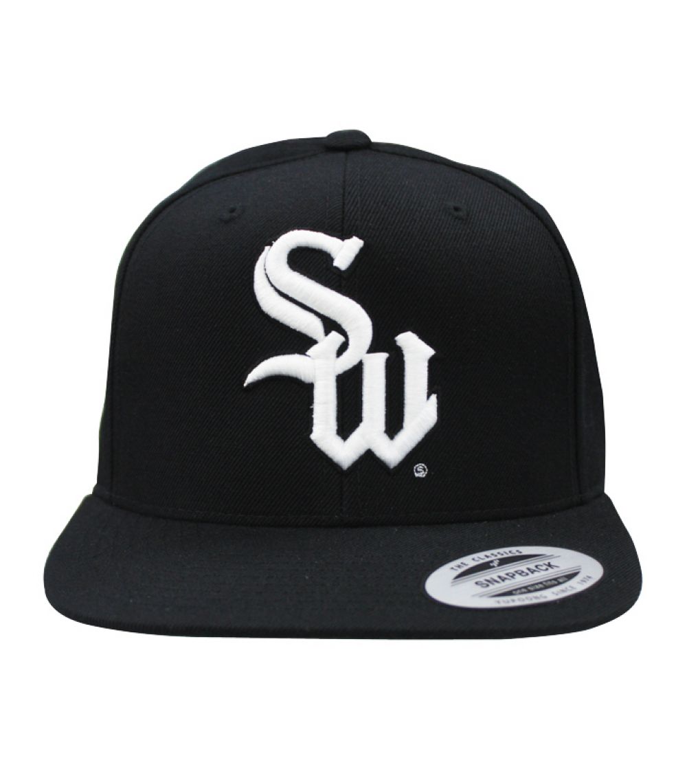 Sox black snap back